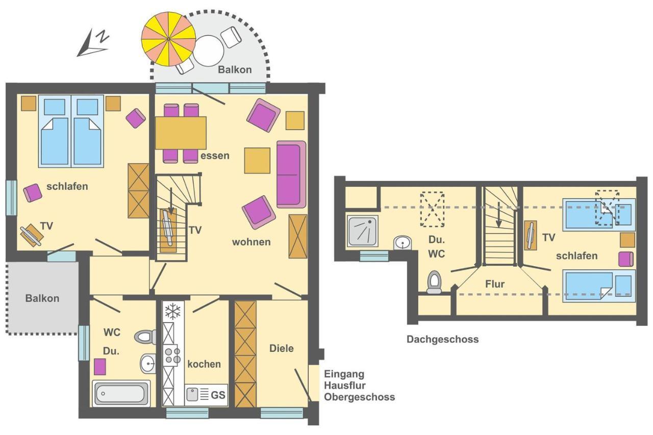 Ferienpark Freesenbruch Wohnung 4 4 - Seeschwalbe Zingst Εξωτερικό φωτογραφία